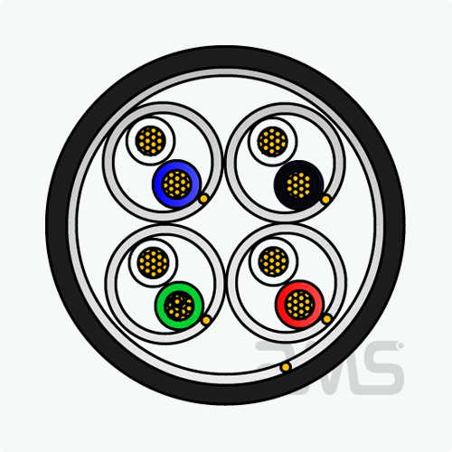 Paired or Triplex Instrument Cable