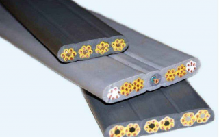 Comparison of flat cable and round cable