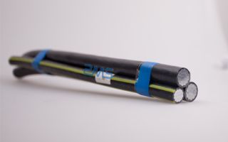 The distinction between an insulated abc cable and a BLX cable